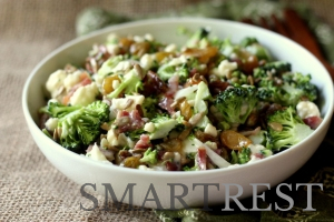 Աղցան բրոկկոլիով  100գ.